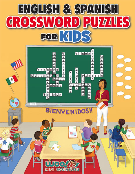 English and Spanish Crossword Puzzles for Kids