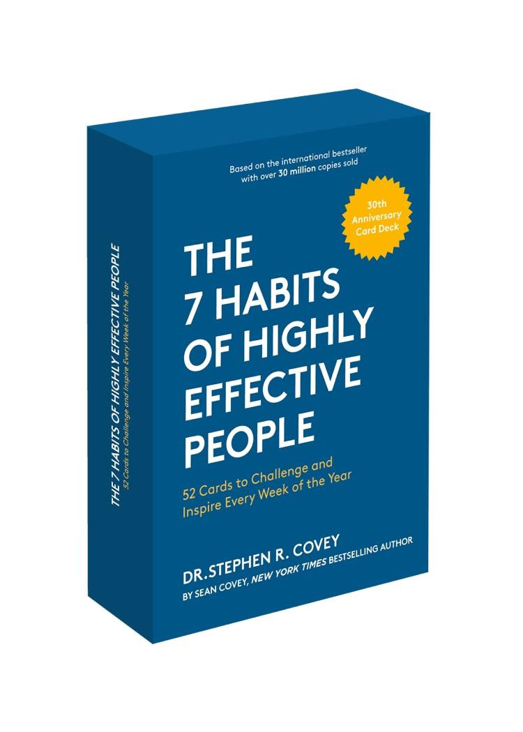 The 7 Habits of Highly Effective People 30th Anniversary Card Deck 
