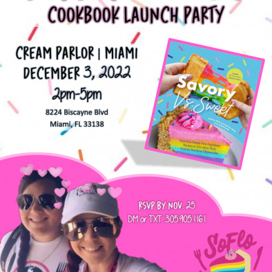 Savory Vs Sweet Launch Party at Cream Parlor, Miami