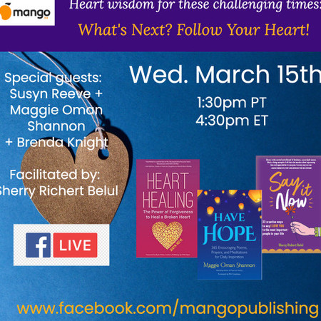 Heart Wisdom with Sherry Belul,Susyn Reeve, Maggie Oman Shannon and Brenda Knight