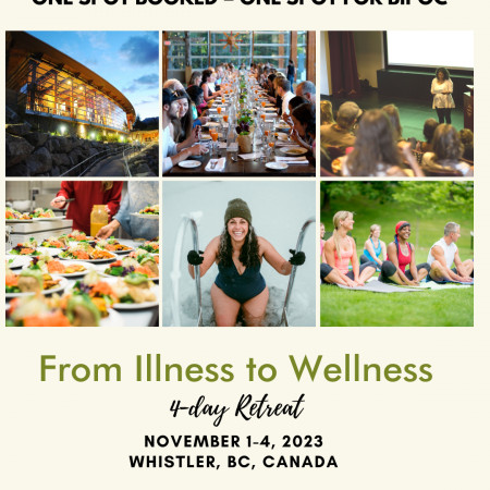 Nicolette Richer at the From Illness To Wellness Retreat